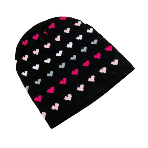 Heart Pattern Beanie  - Picture 3 of 5